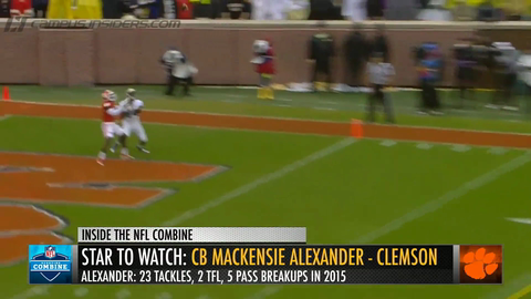 Is Mackensie Alexander's Height An Issue? | Inside The NFL Combine