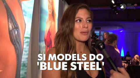 Sports Illustrated Models Show Off Their 'Blue Steel'
