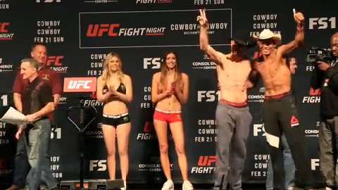 UFC Fight Night 83 weigh-in highlights from Pittsburgh
