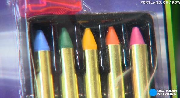 Toxic metals found in kids&#39; Halloween makeup