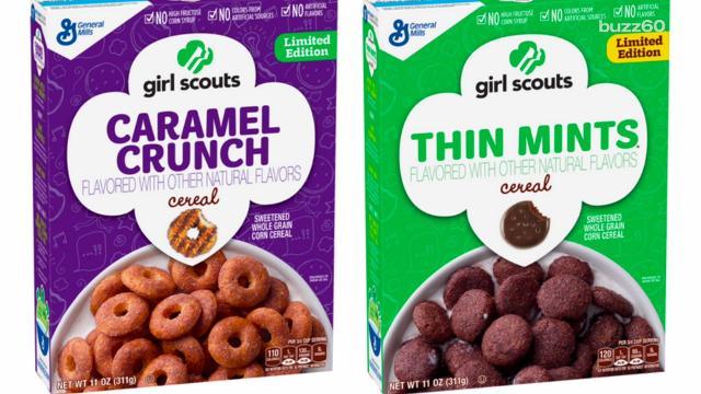 Girl Scout cookie cereal is a real thing and happening soon
