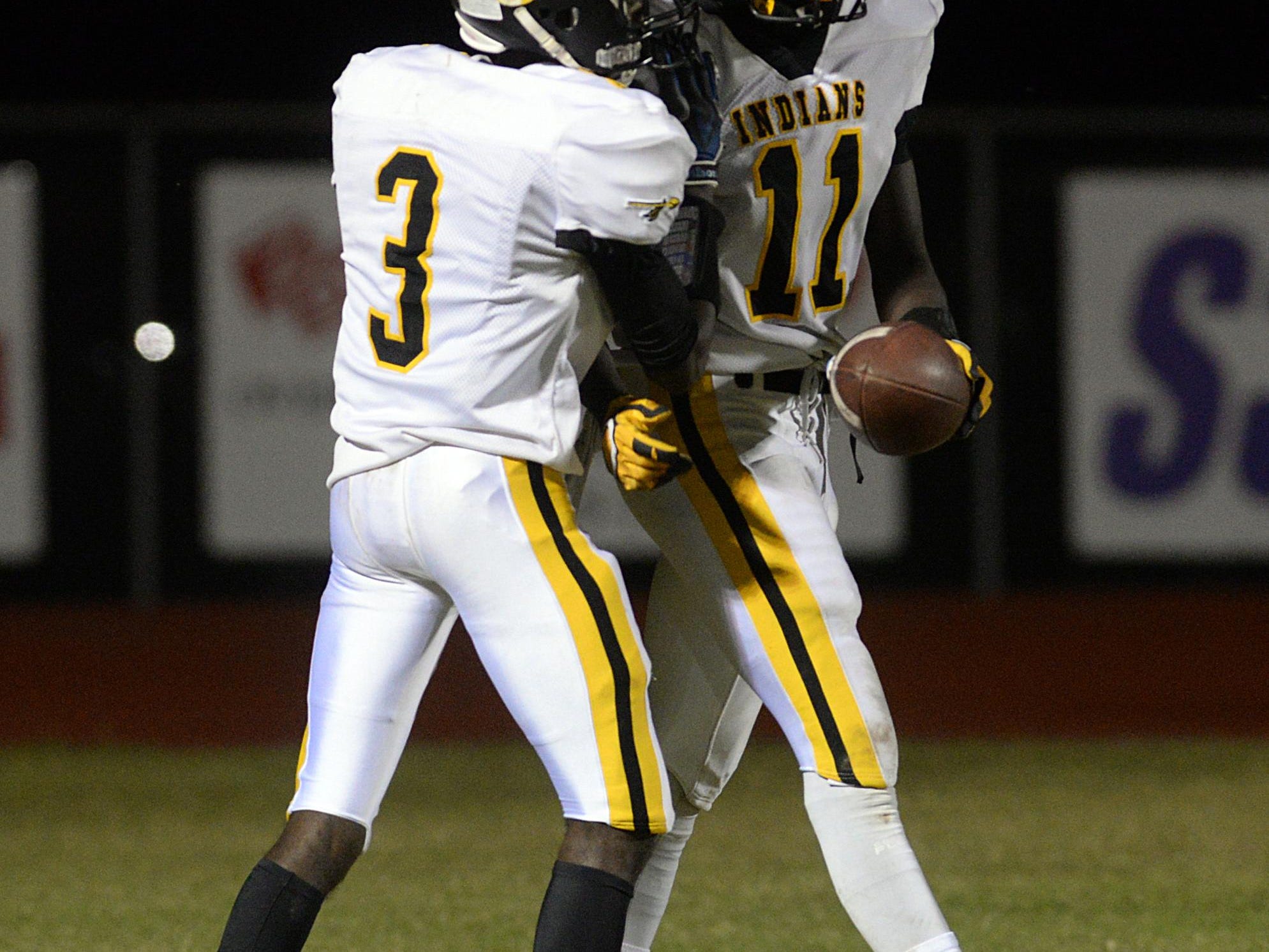 Fair Park's Robert Rochell (11) had a big night against Bossier on Friday.