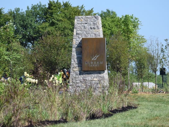 Durham Farms, a new subdivision in Hendersonville,