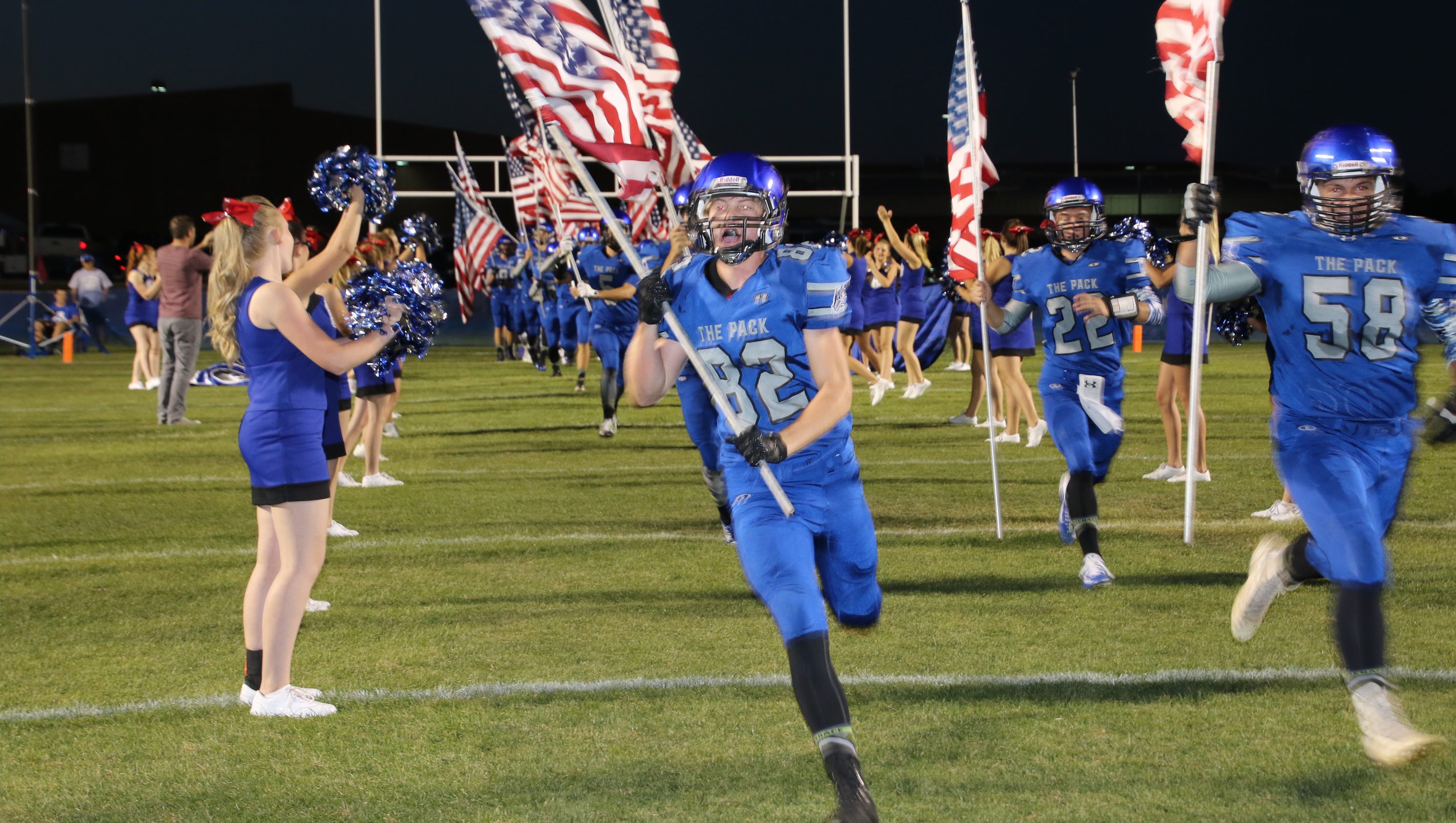 Lobo pride Smalltown football passion runs deep in Snowflake