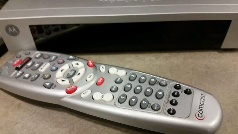 Comcast remote control