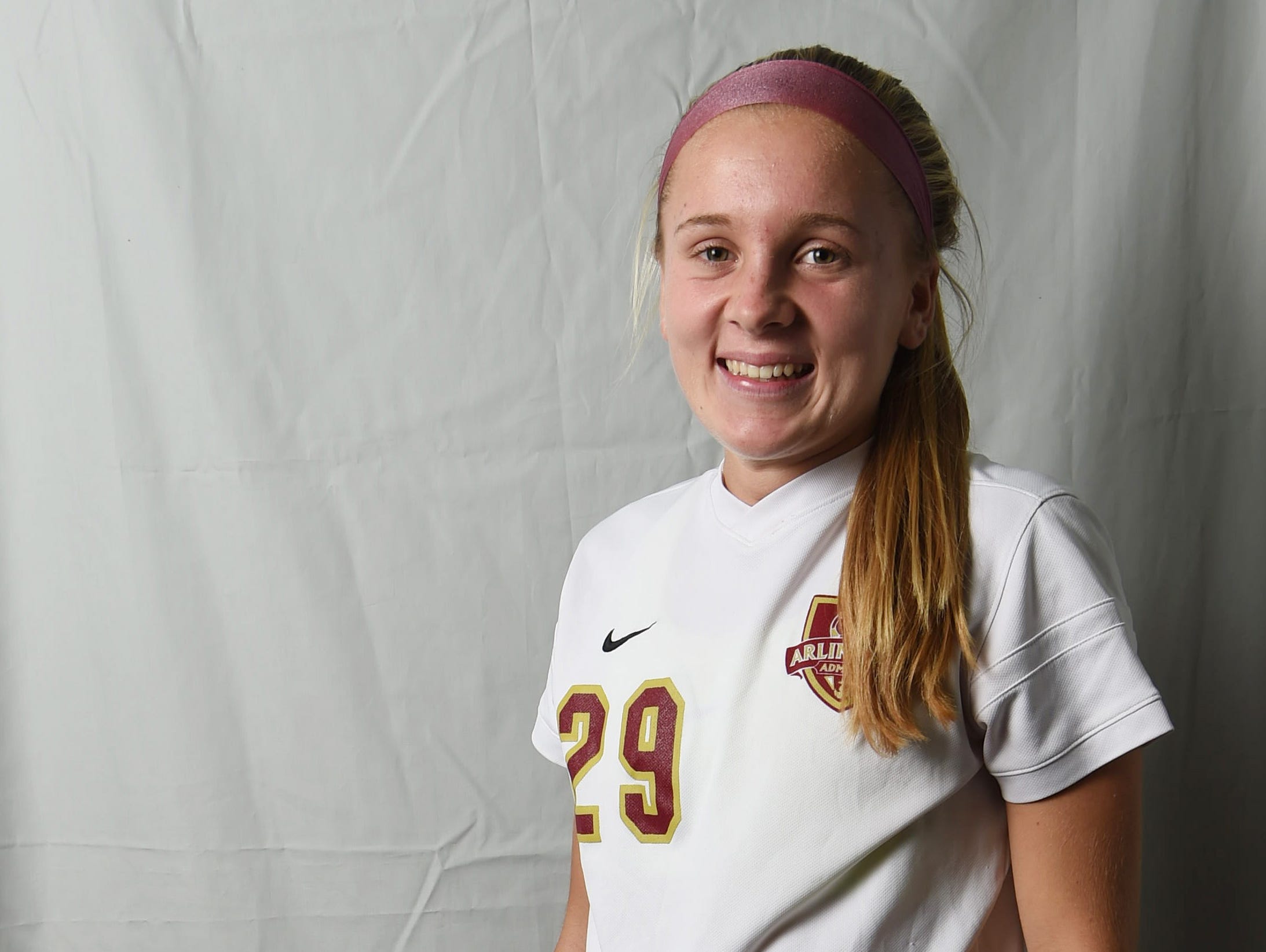 Molly Feighan from Arlington High School is the girls soccer Offensive Player of the Year.