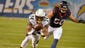 San Diego Chargers running back Ryan Mathews (24) scores a touchdown past Houston Texans linebacker Bryan Braman (50) during the opening 15 seconds of the first quarter at Qualcomm Stadium.