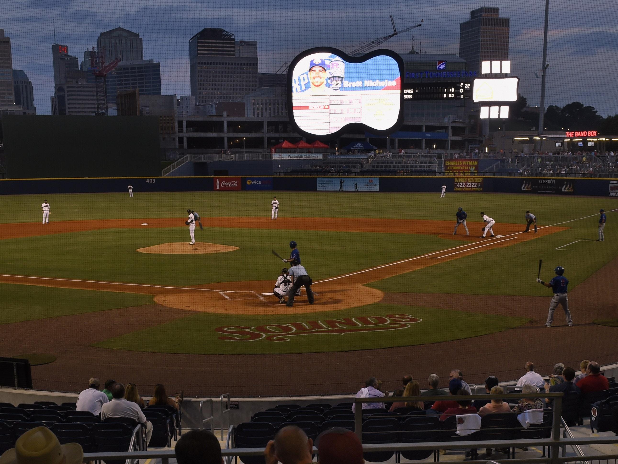 Vanderbilt and Belmont will play in the first college baseball game at First Tennessee Park in 2016.