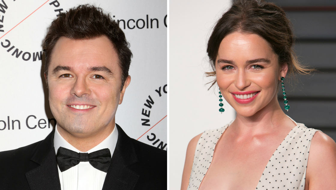Here's what Emilia Clarke learned from dating Seth MacFarlane