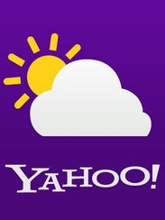 The Yahoo! weather logo