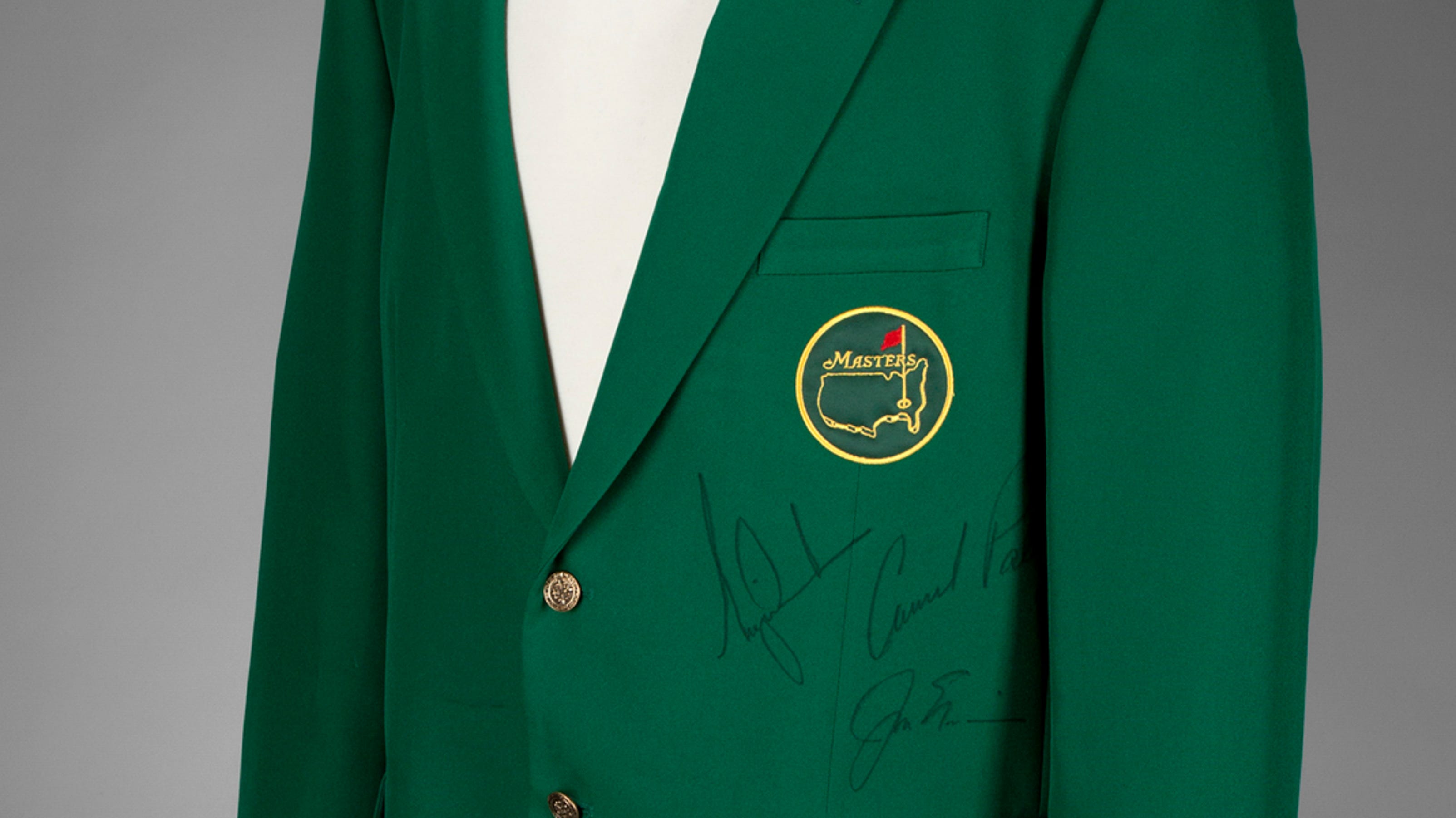 MASTERS Green jacket revered usually