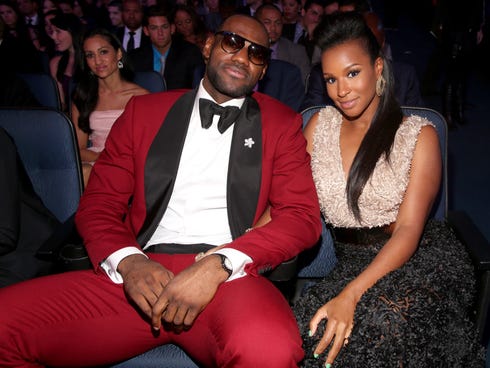 Basketball player LeBron James married Savannah Brinson on Sept. 14, 2013, in San Diego.