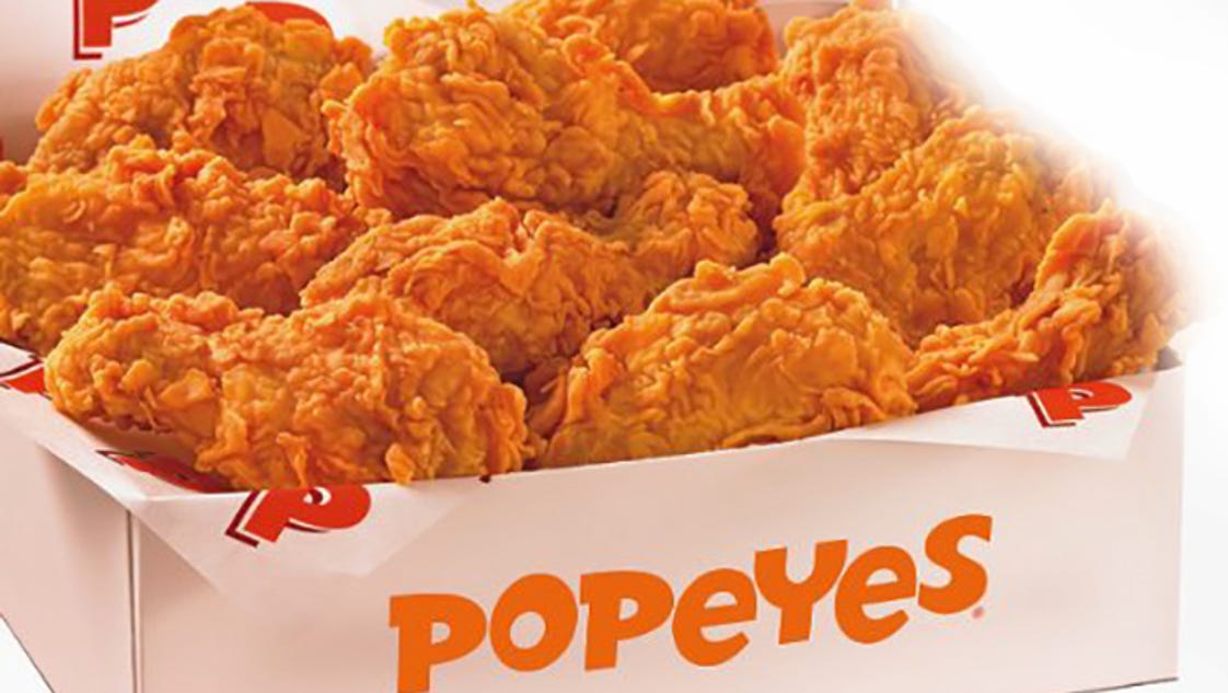 Attorney drops lawsuit over choking on Popeyes chicken