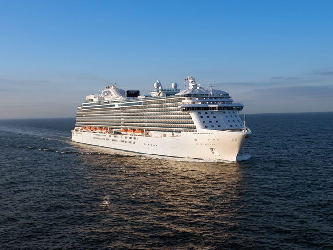 Princess Cruises' newest ship, the 3,560-passenger Royal Princess, debuted in June 2013 in Southampton, England. What's the vessel like? USA TODAY cruise editor Gene Sloan offers a photo tour.