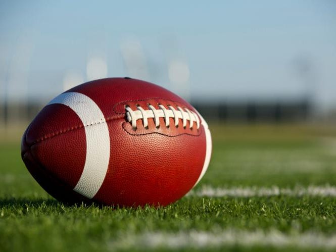 Collegiate Football on the Field
