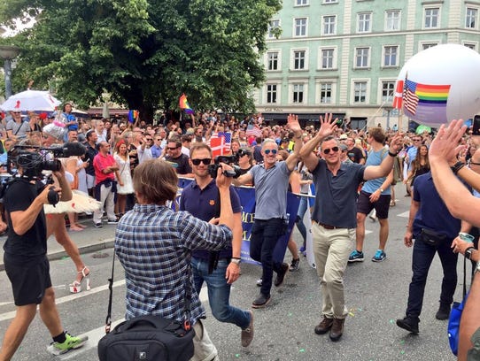 Ambassador Rufus Gifford and Stephen DeVincent at Copenhagen