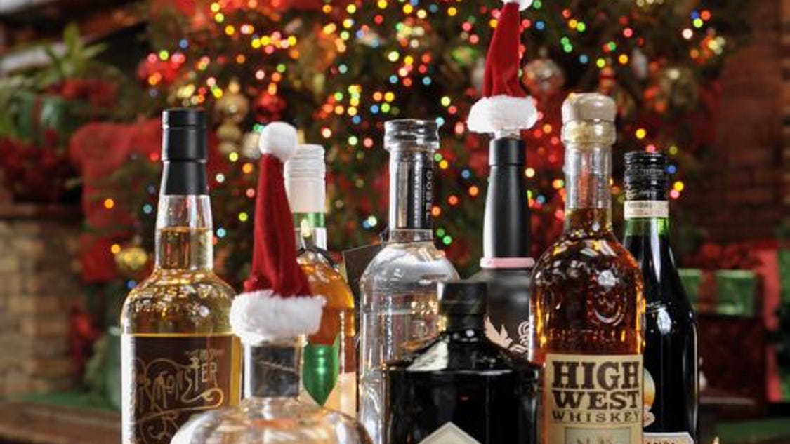 good bottle of booze for a gift