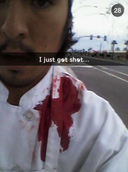 victim in mesa shooting posts snapchat
