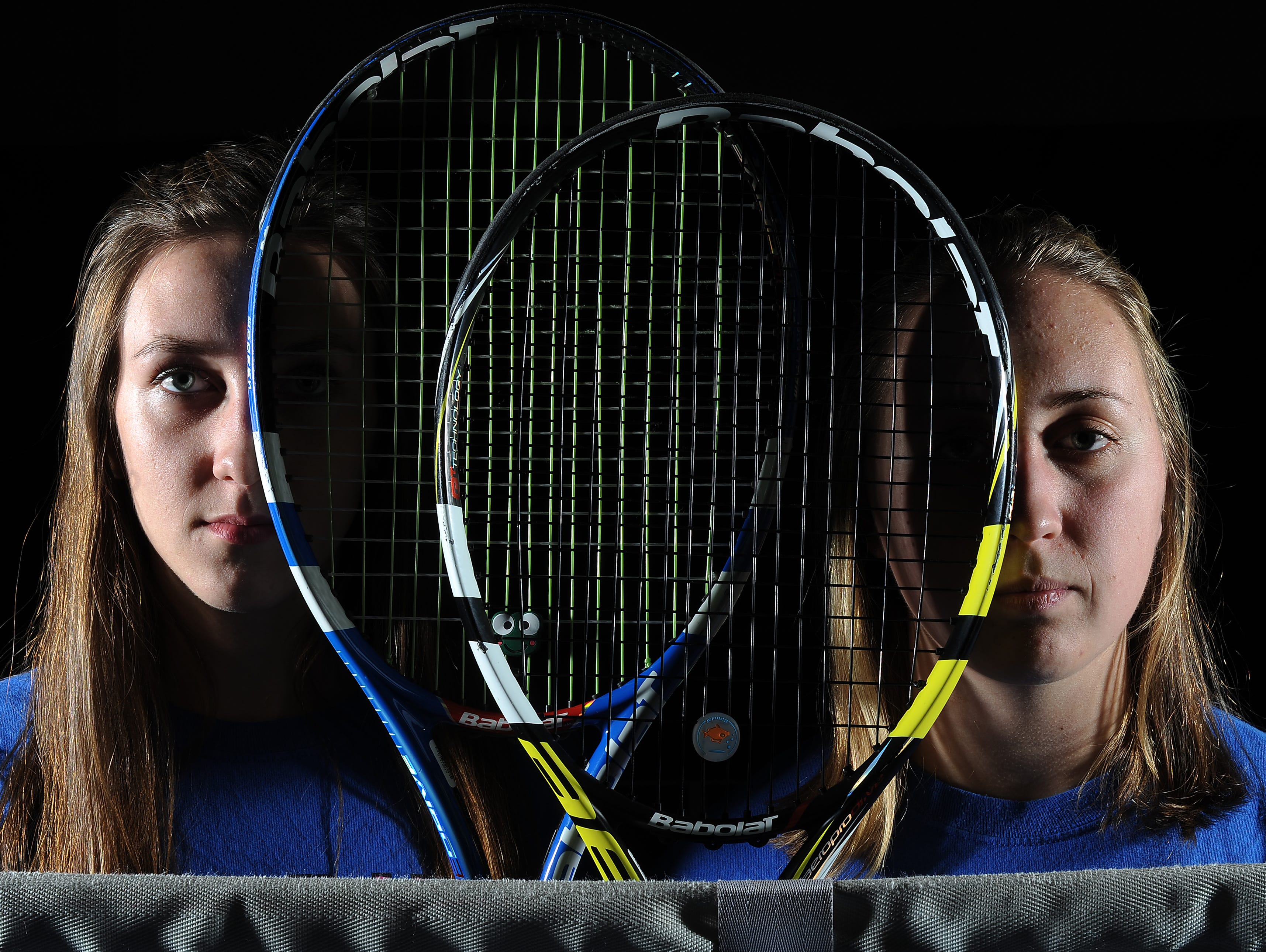 Green Bay Notre Dame doubles partners Mary Zakowski and Claire Rotherham are the 2015 Green Bay Press-Gazette girls tennis players of the year.