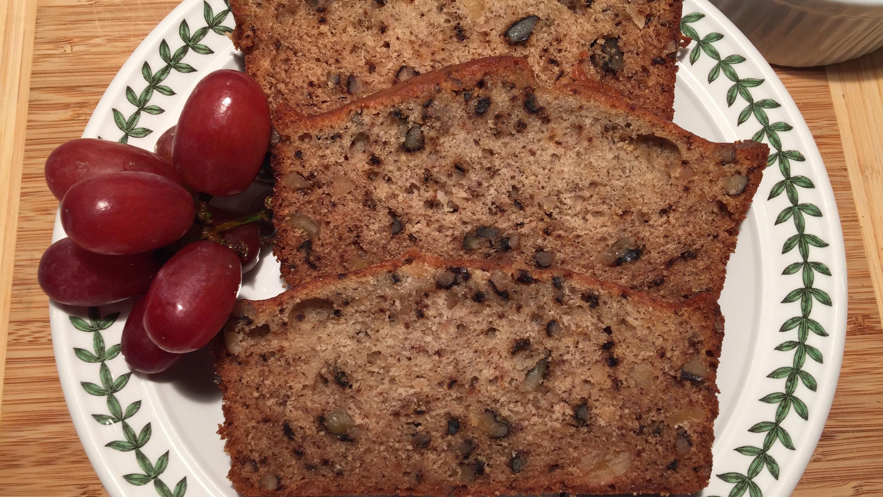 Food processor banana bread is quick and delicious
