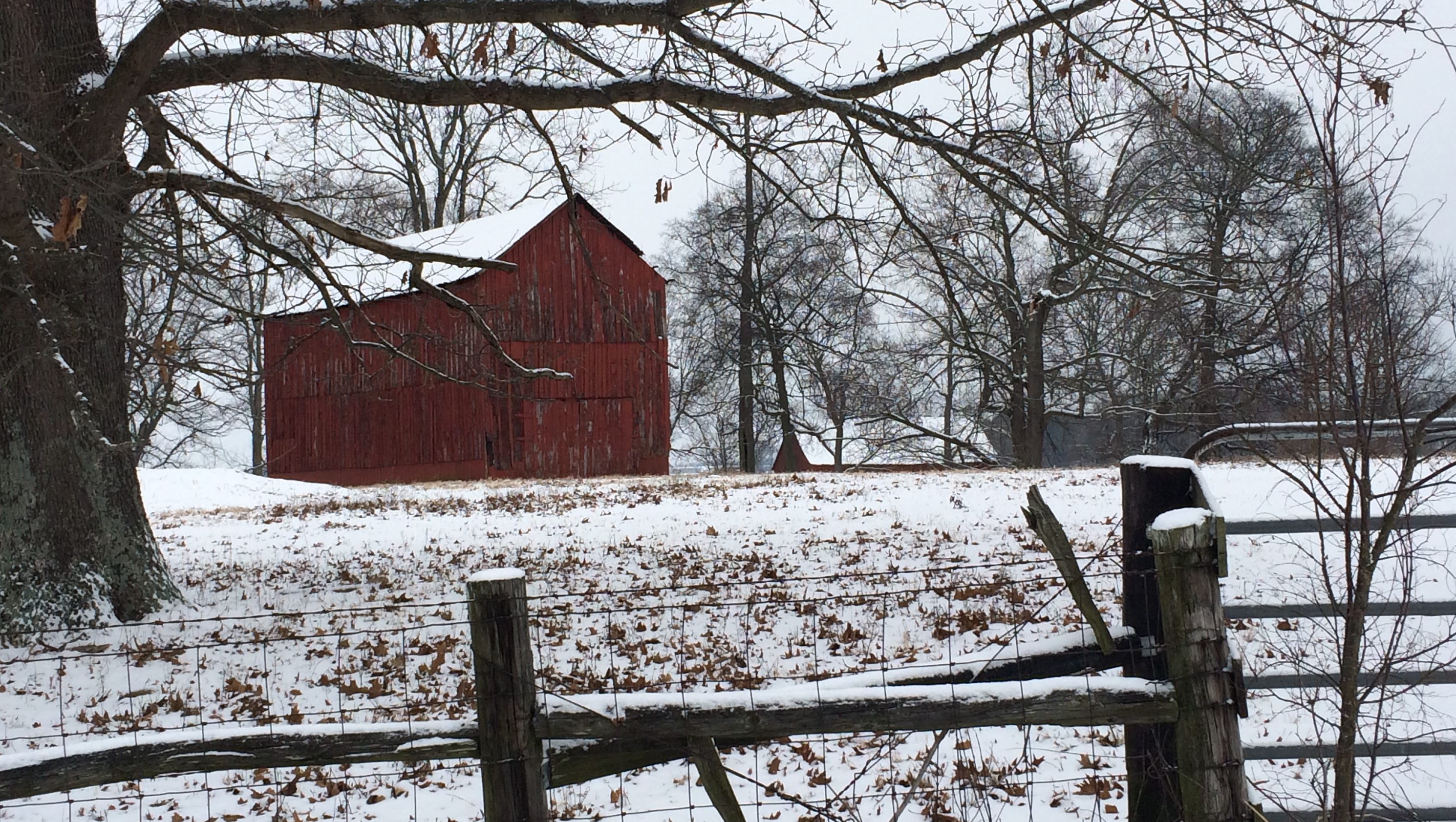 Snow hits greater Nashville area, 46 inches expected