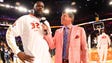 Shaquille O'Neal is interviewed by TNT's Craig Sager