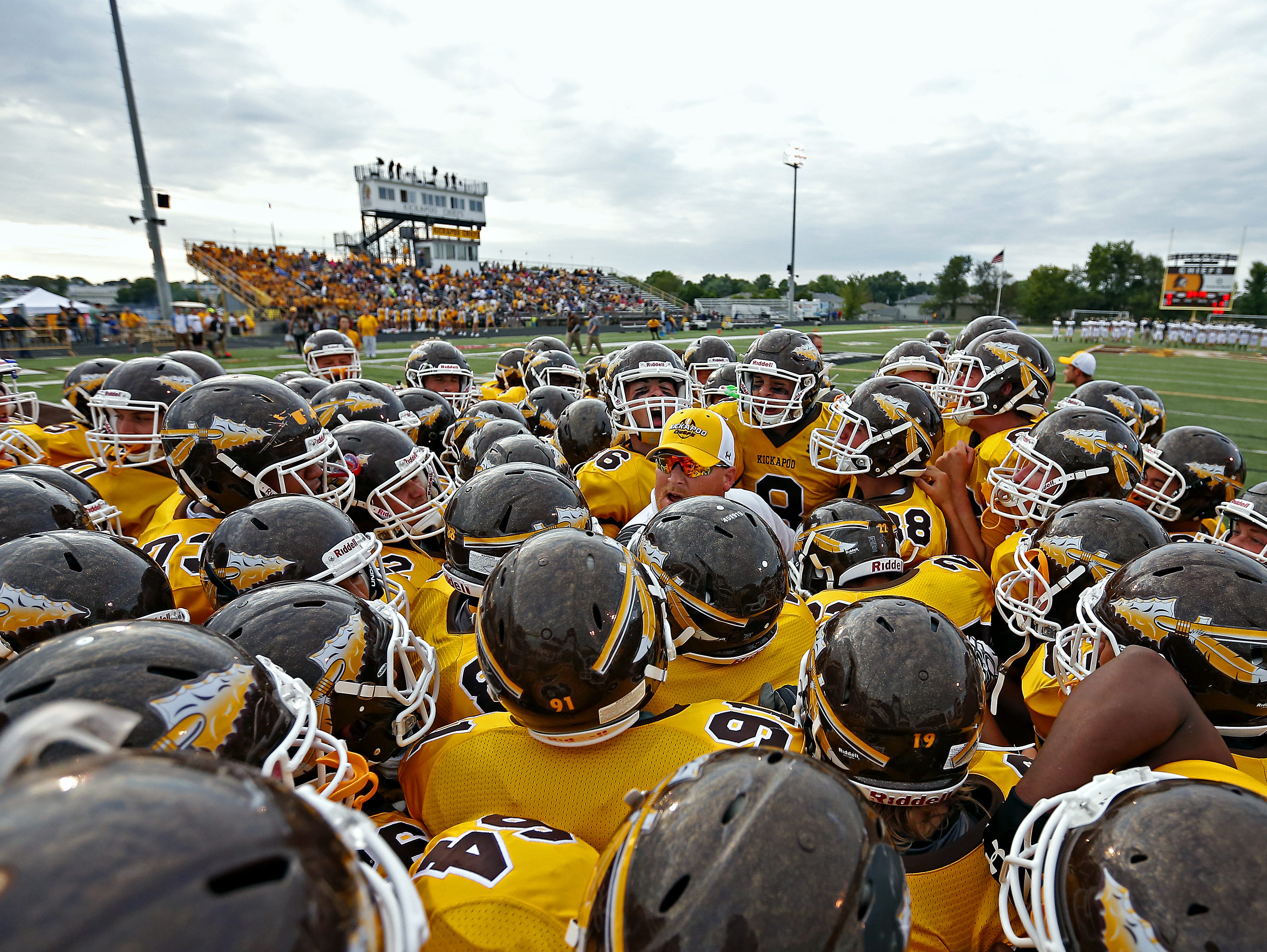 The Kickapoo High School football team will continue to play in Class 6 for the next two seasons.