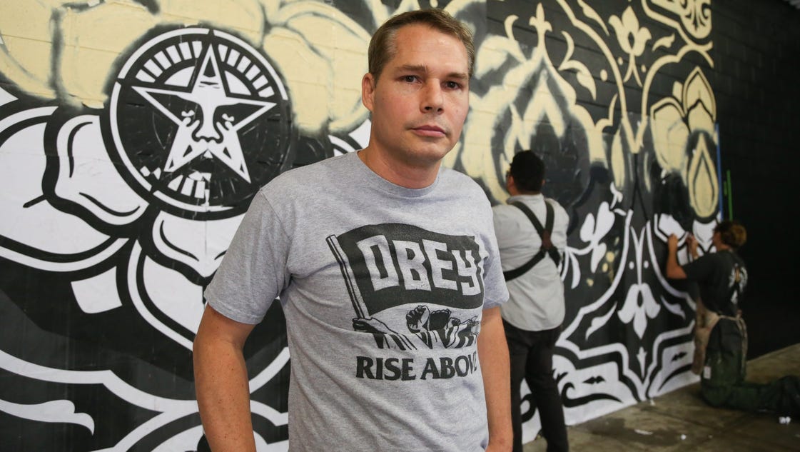 Police issue felony arrest warrant for Shepard Fairey - Detroit Free Press