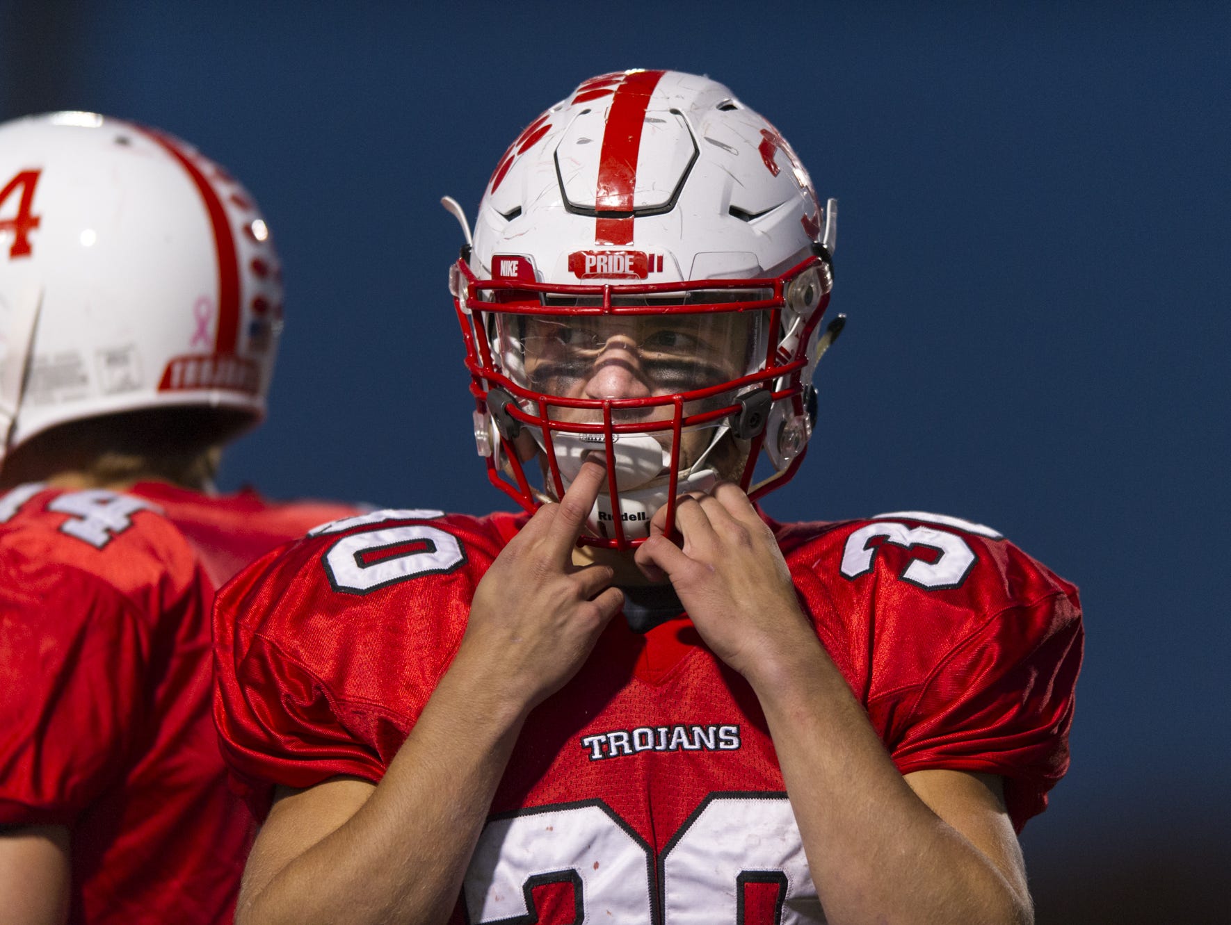 Center Grove's Titus McCoy is an early season favorite for the 2016 IndyStar Mr. Football.
