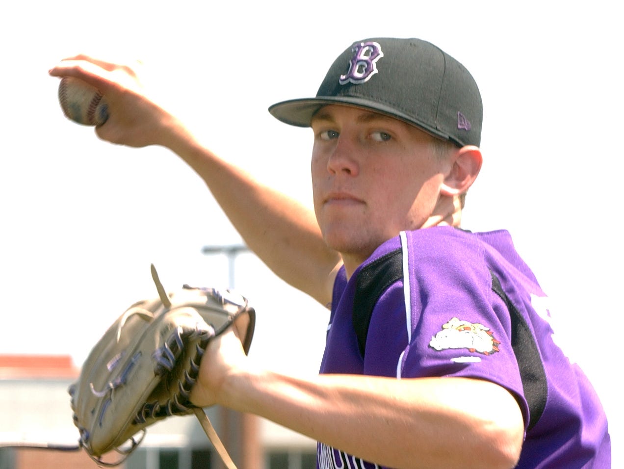 Brownsburg High School baseball pitcher Drew Storen (cq/gm) is the All-West Baseball Player of the Year. Photo taken 6/12/07. (Gary Moore/The INdianapolis Star)
