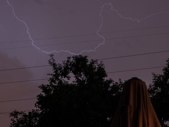Arvada Lightning Storm
