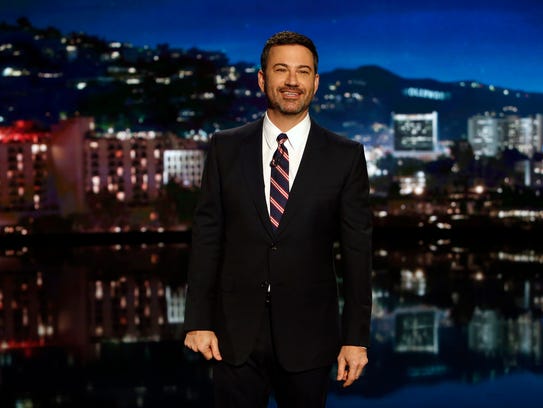ABC late-night host Jimmy Kimmel joked about the presidential