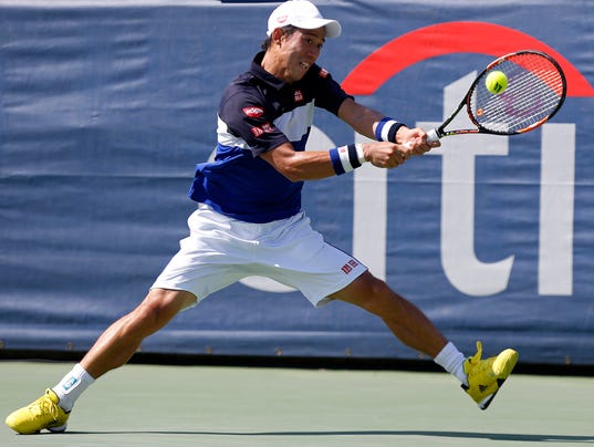 Kei Nishikori vence en Washington.