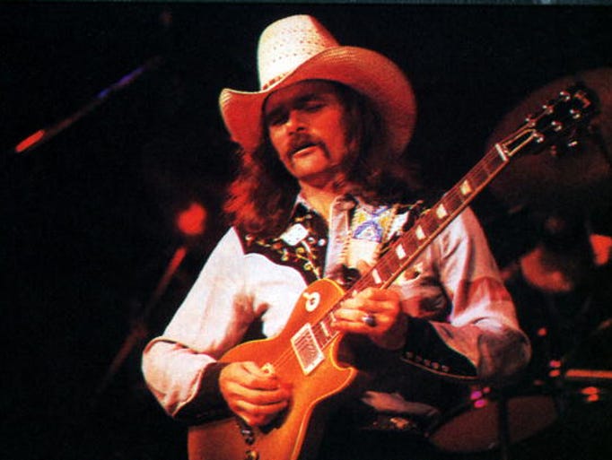 UNITED STATES - JANUARY 01: (AUSTRALIA OUT) USA Photo of ALLMAN BROTHERS and Dickey BETTS, - (Photo by GAB Archive/Redferns)