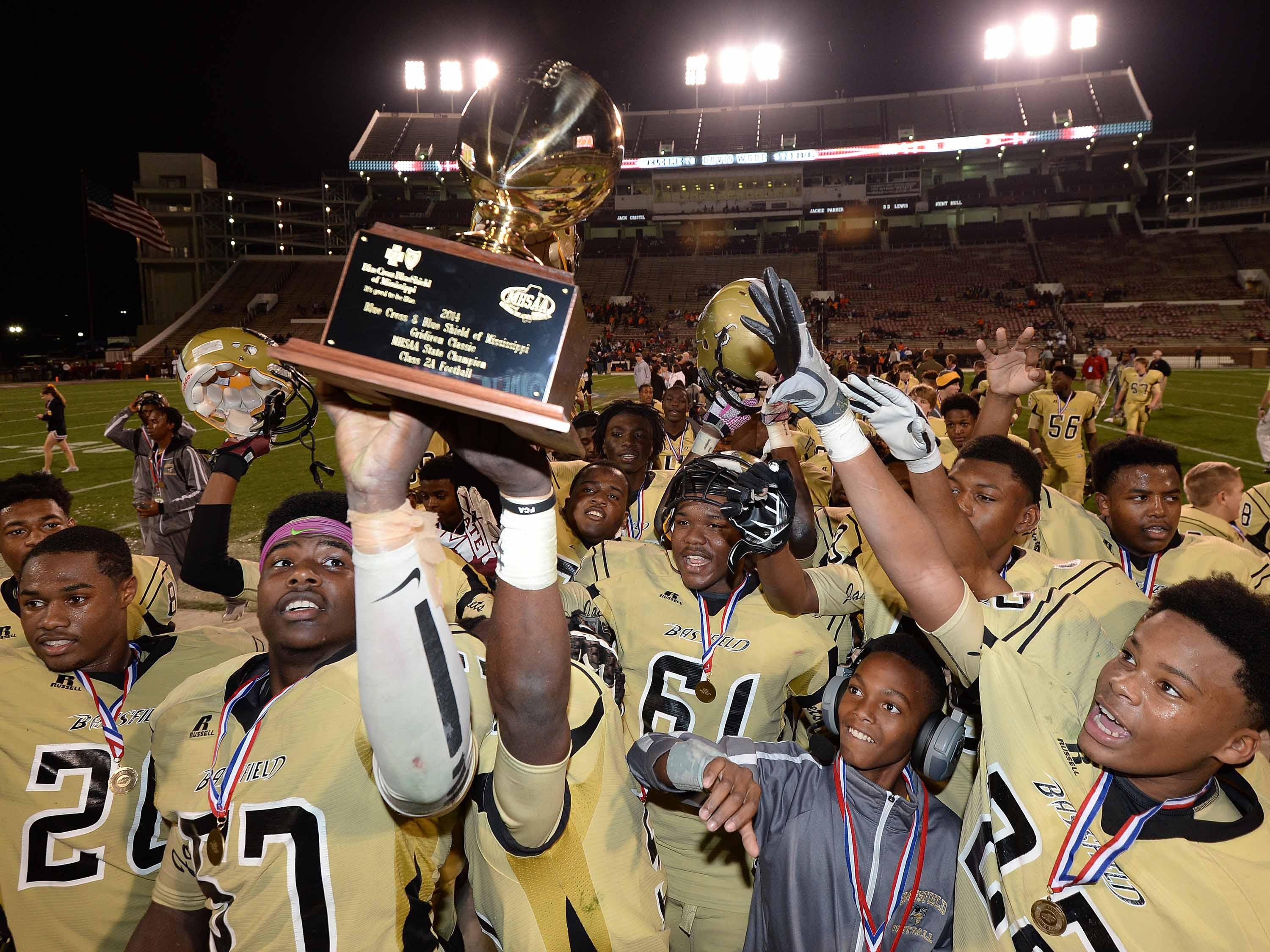Bassfield has won three consecutive Class 2A State Championships.