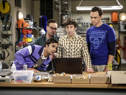 Big-Big-Aas ... episode of CBS' 'The Big Bang Theory.' (Photo: Sonja Flemming, CBS