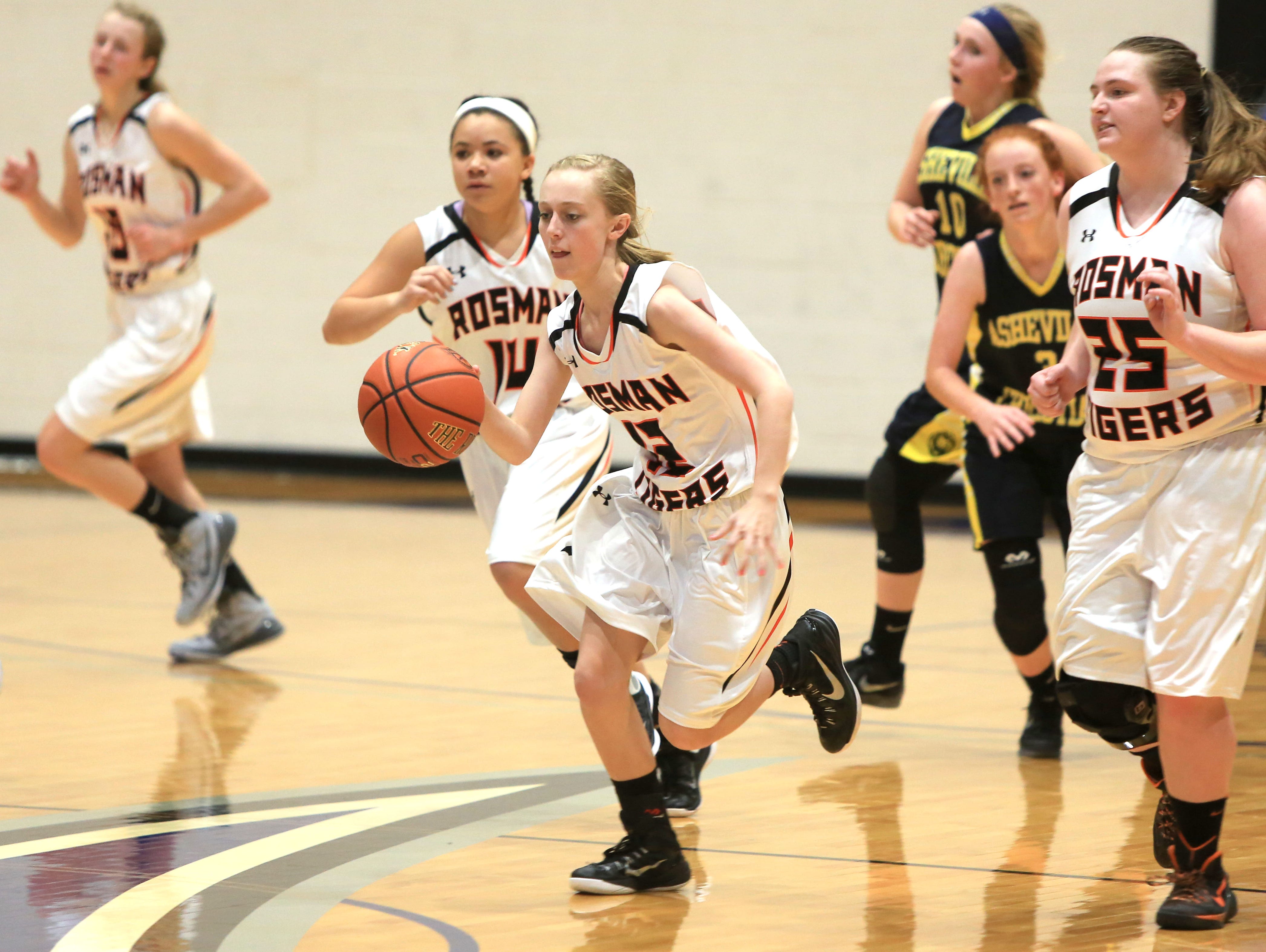 The Rosman girls basketball team is in Wednesday's championship finals of the Wells Fargo WNC Holiday Classic at UNC Asheville.