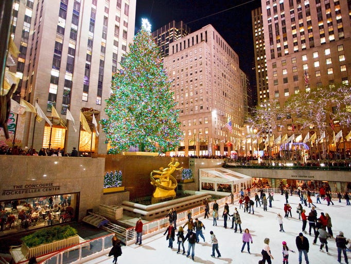 the holidays in NYC like a visit to Rockefeller Center's Christmas ...