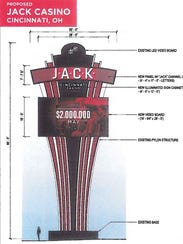 Jack casino sign could get new LED board