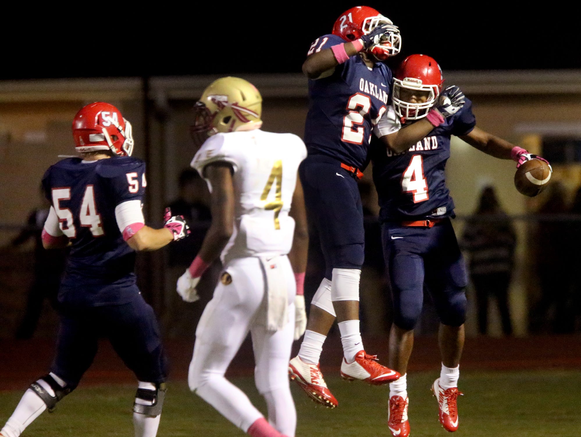 Patterson carries Oakland past rival Riverdale USA TODAY High School