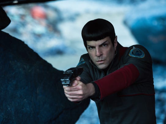 Zachary Quinto plays Spock in 'Star Trek Beyond.'