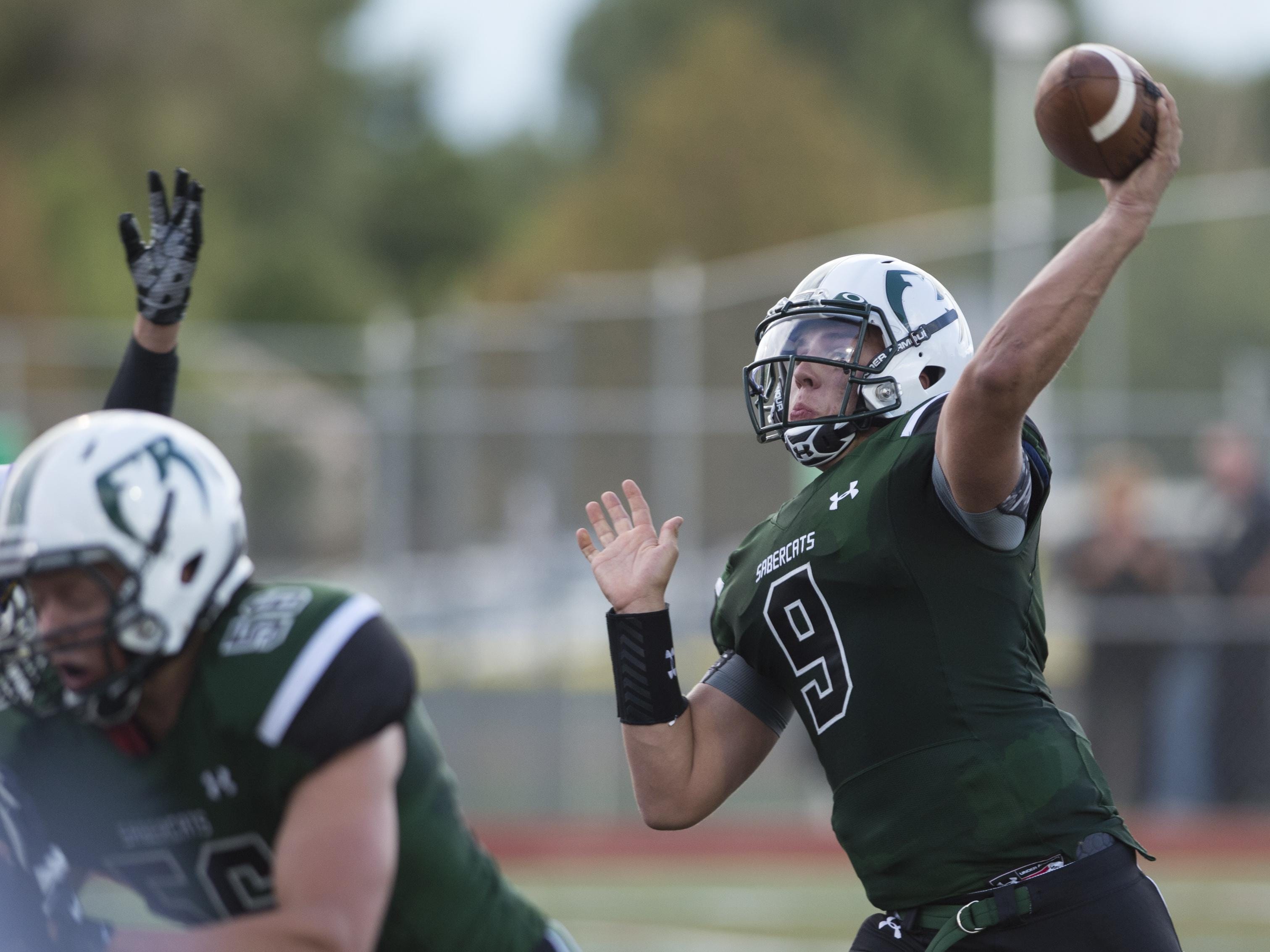 Fossil Ridge football defeats Monarch 4116 on road USA TODAY High