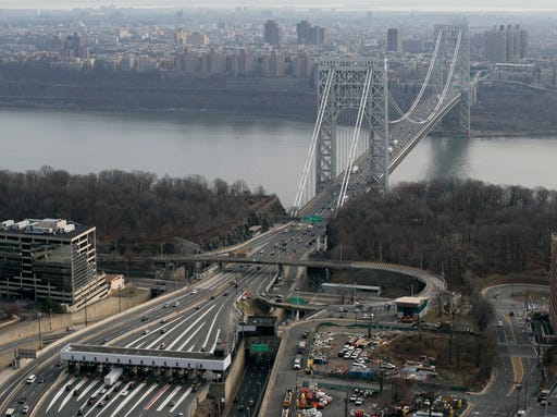 George Washington Bridge Aerial