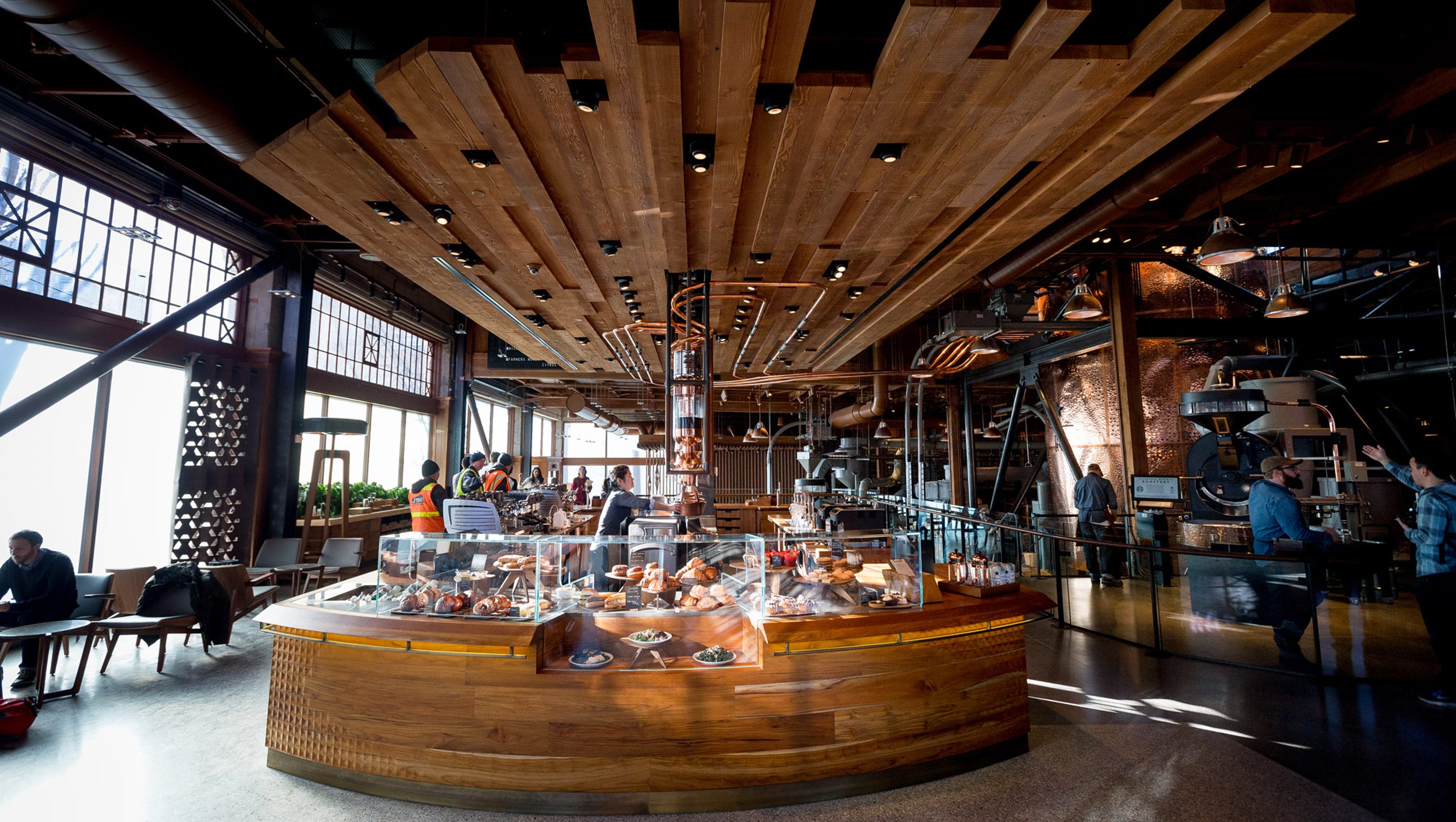 Inside Starbucks' new roastery and store