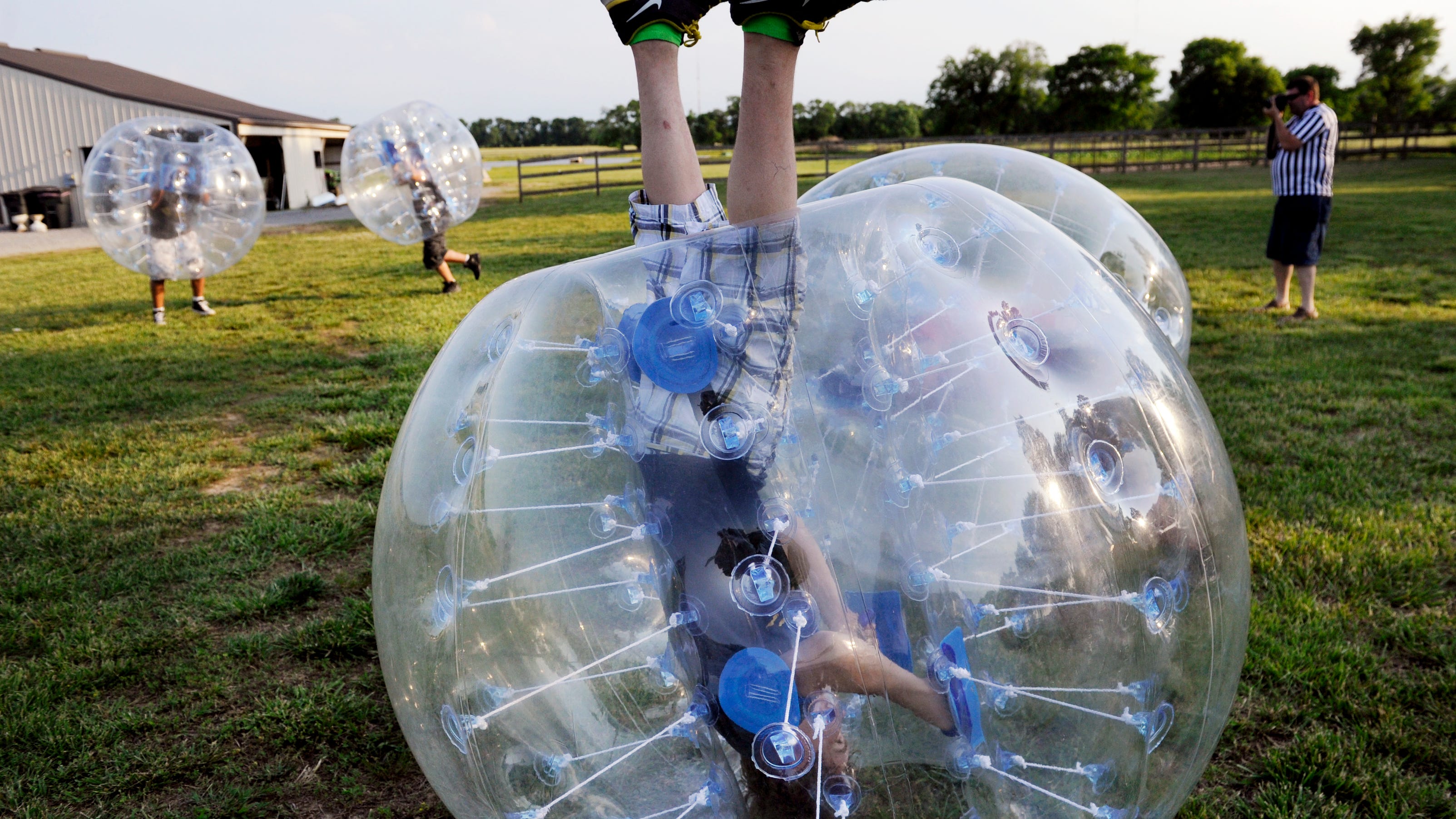 Bubble soccer hits Nashville