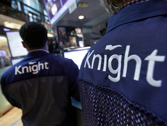 knight capital stock trading disruption