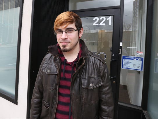 Andrew Greenspan of South Nyack refills his medical