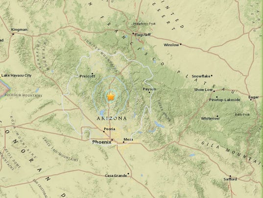 4.1-magnitude earthquake Arizona