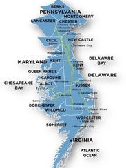 Eastern Shore Natural Gas Pipeline Map Eastern Shore Natural Gas Pipeline Map