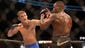 Alexander Gustafsson (left) fights Jon Jones during their Light Heavyweight Championship bout at UFC 165 at the Air Canada Centre.